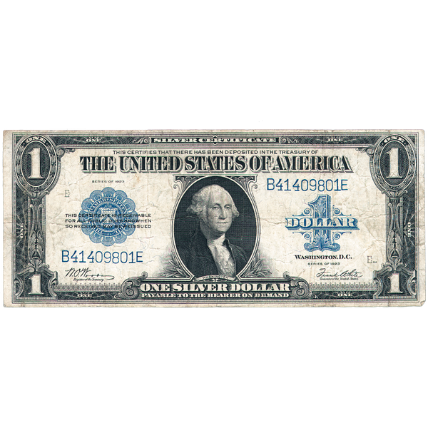 1923 Large-Size $1 Silver Certificate