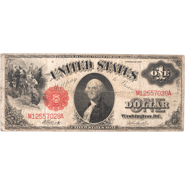 1917 $1 Legal Tender Note