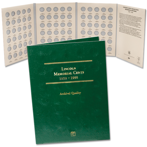 1959-1998 Lincoln Cent Folder
