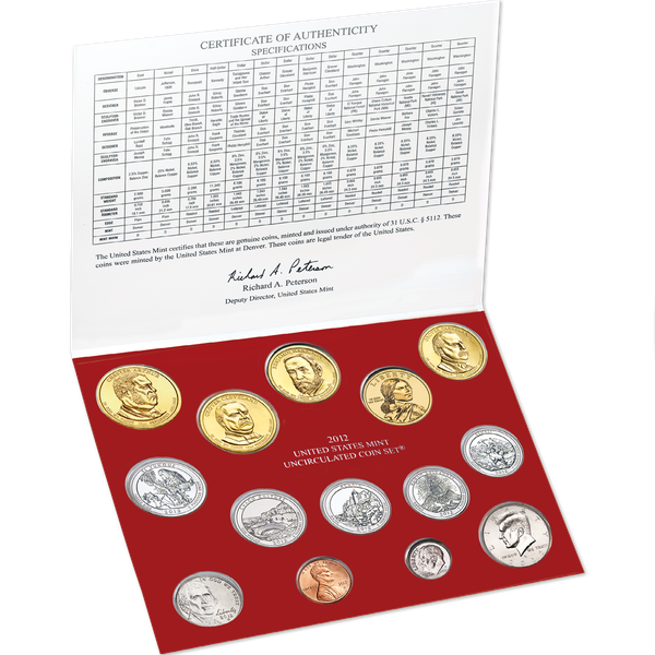 2012 U.S. Mint Set | Littleton Coin Company