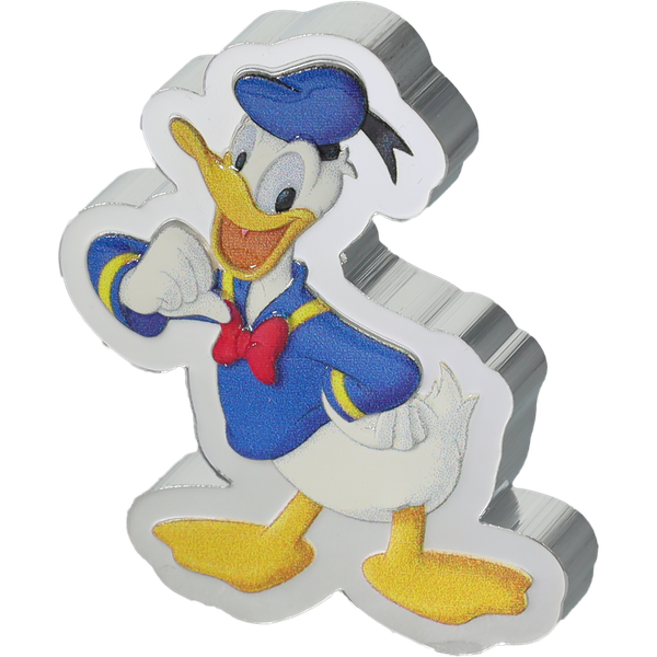 2021 Niue 1 oz. Silver $2 Donald Duck