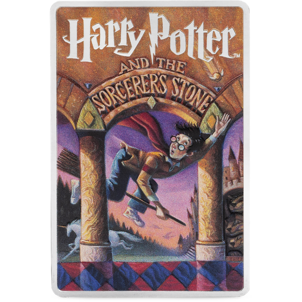 2025 Niue 2 oz. Silver $3 Harry Potter and Sorcerer's Stone Book Cover