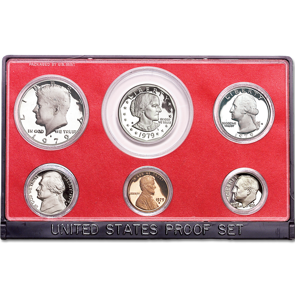 1979-S U.S. Mint Clad Proof Set, T1 Filled 
