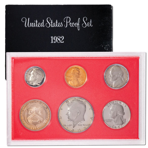 1982-S U.S. Mint Clad Proof Set
