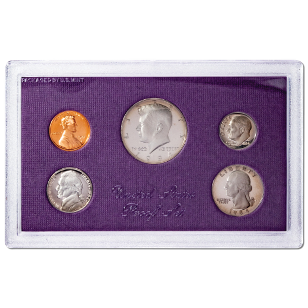 アメイジングレア　コンプセット 1984-S U.S. Mint Clad Proof Set | Littleton Coin Company