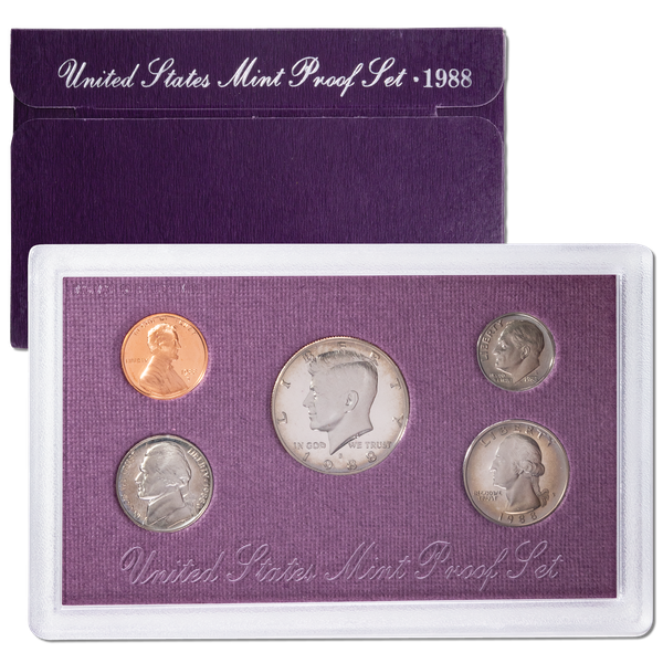 1988-S U.S. Mint Clad Proof Set
