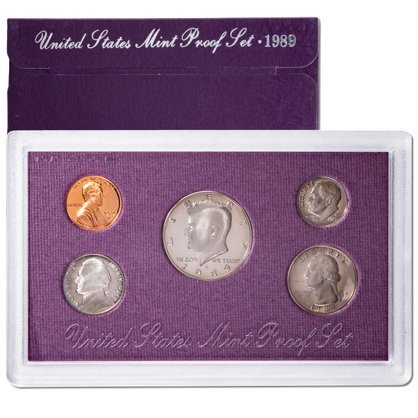 1989-S U.S. Mint Clad Proof Set