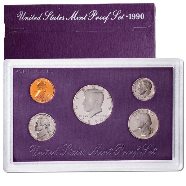 1990-S U.S. Mint Clad Proof Set