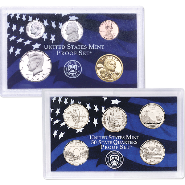 U.S. Proof Set ハワイ 5枚セット PS2003S_A.png