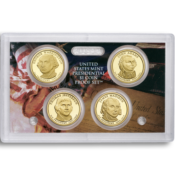 2007-S U.S. Mint Presidential Dollar Proof Set