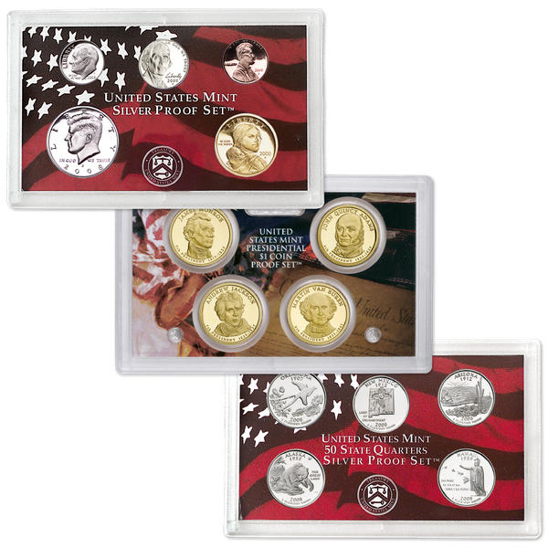 2008-S U.S. Mint Silver Proof Set