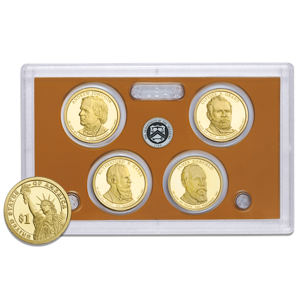 2011-S U.S. Mint Presidential Dollar Proof Set