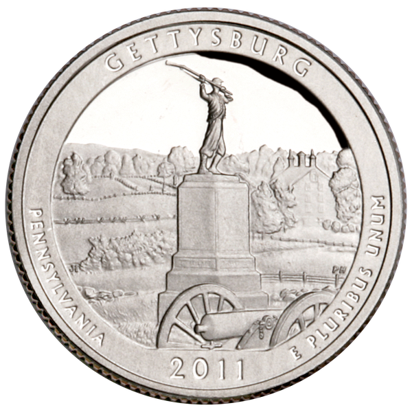 2011-S America's National Park Quarters Clad Proof Set | Littleton