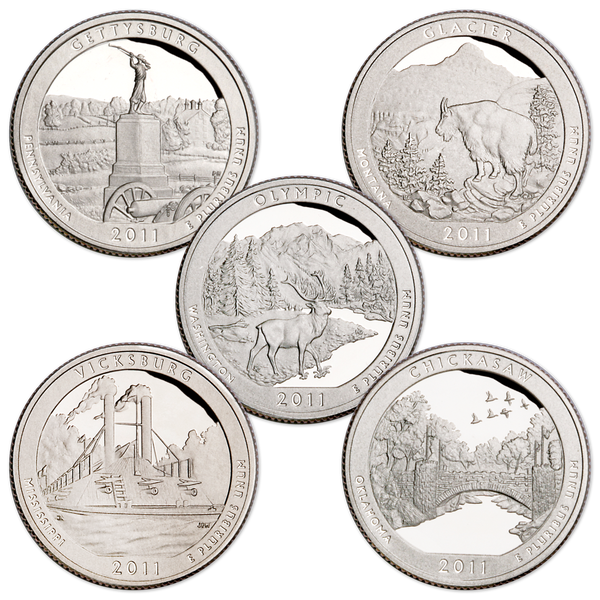 上品な Clad Mint U.S. 2011-S Proof Company Coin Littleton | Set コレクション