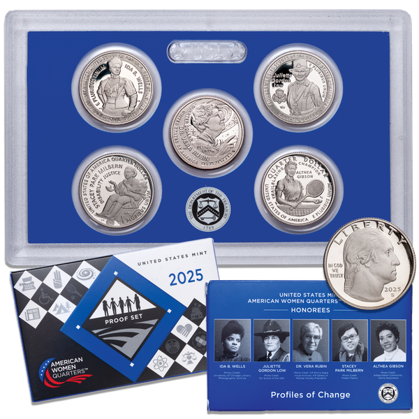 2025-S U.S. Women Quarters Clad Proof Set