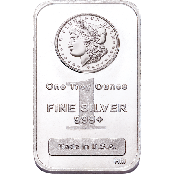 1 oz. Silver Bar - Morgan Dollar Design | Littleton Coin Company