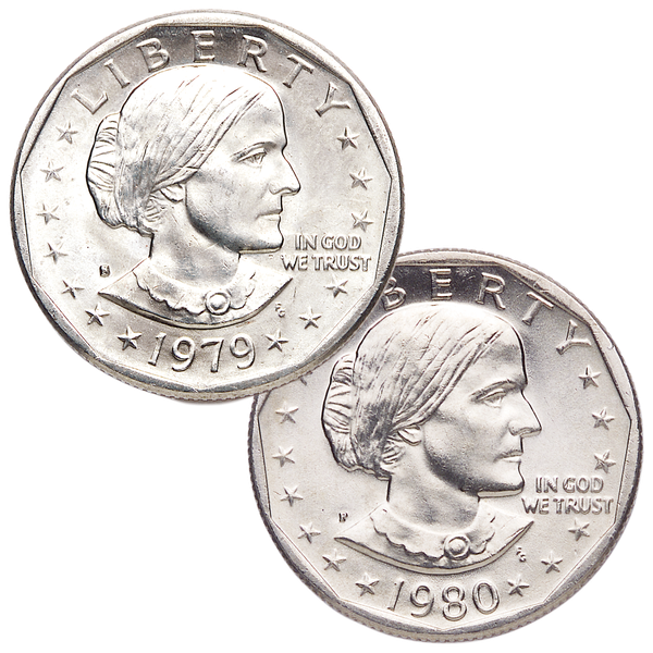 1979-1980 All-Mint Susan B. Anthony Dollar Set | Littleton Coin