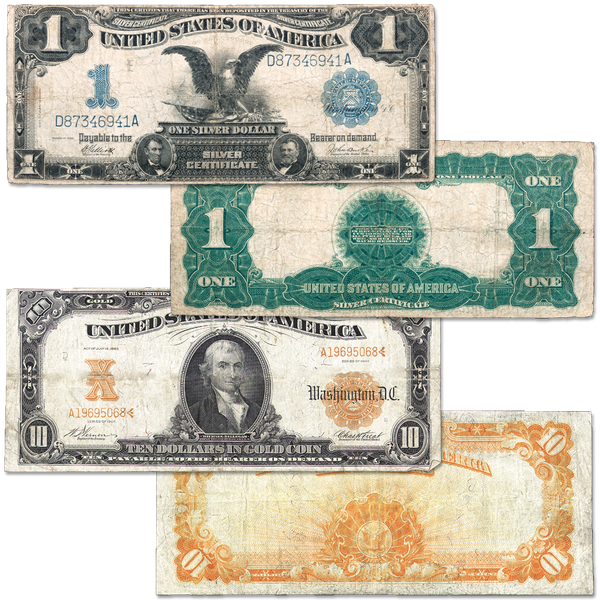 1899-1922 Hard Currency Set (2 notes)