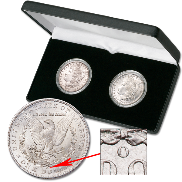 1879-1904 First & Last "O" Mint Morgan Dollar Set (2 coins)