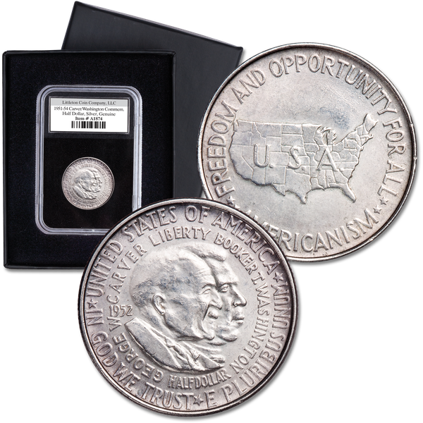 1951-1954 Carver-Washington Silver Commemorative Half Dollar