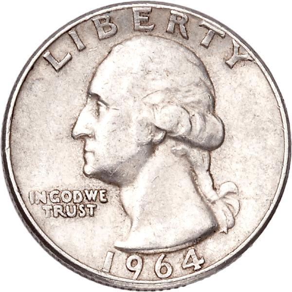 1954-1964 Complete P&D Silver Washington Quarter Set with Album