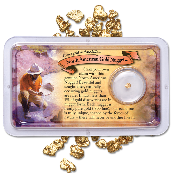 North American Gold Nugget Showpak