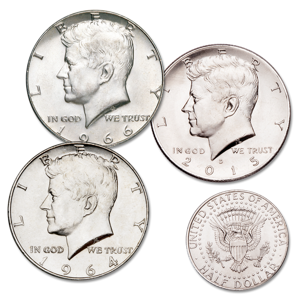 Kennedy Half Dollar Composition Set
