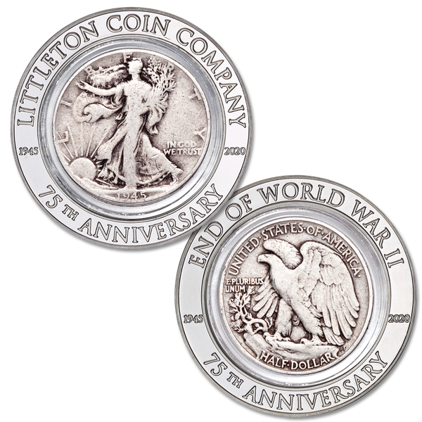 1945-2020 75th Anniversary of Littleton Coin and End of WWII Commemorative