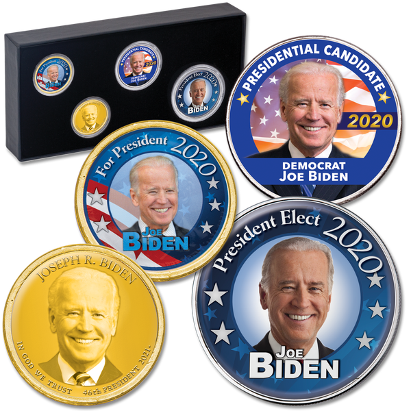 2020 Biden Presidential Campaign Set | Littleton Coin Company