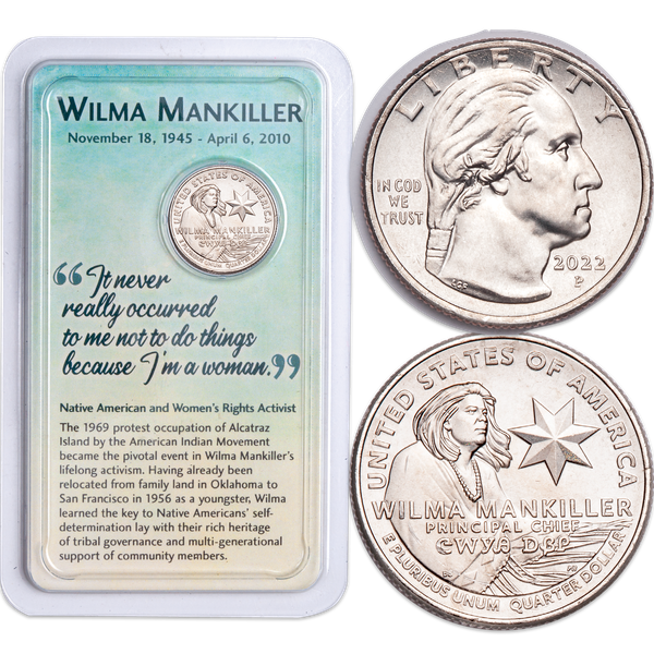 2022 Wilma Mankiller 25C Showpak MS60