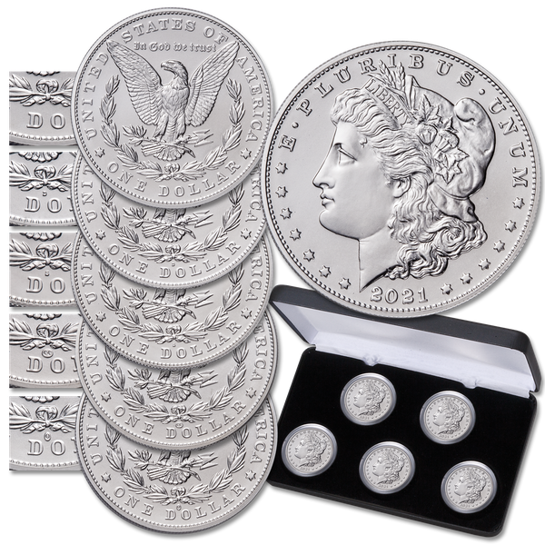 2021 Morgan Silver Dollar All-Mint Set
