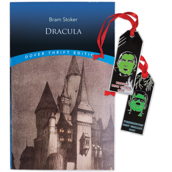Dracula Softcover Book with Bookmark Challenge Coin