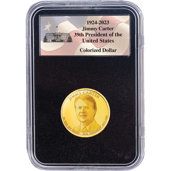 Littleton Cartellina Per Monete Presidential Dollar 2007-2017 - Qualità Archivio, 21x16 Cm