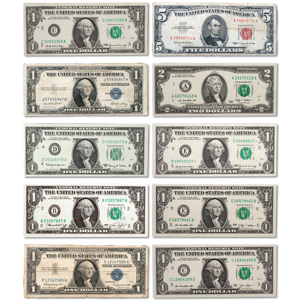 Small-Size Paper Money Set
