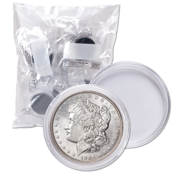 Cápsula Para Monedas XL (53-101 Mm) - Incluye 12 Anillos De Espuma Ajustables - Ideal Para Monedas