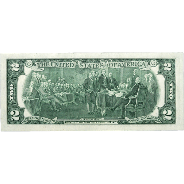 1965 Ford Mustang Colorized $2 Note | Littleton Coin Company