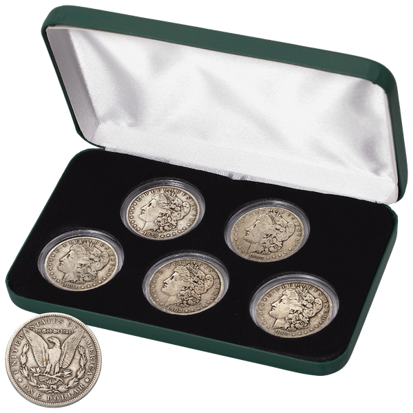 1879-1883 First Five Years New Orleans Morgan Dollar Set