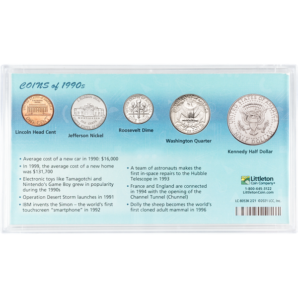1990's Decade Set | Littleton Coin Company