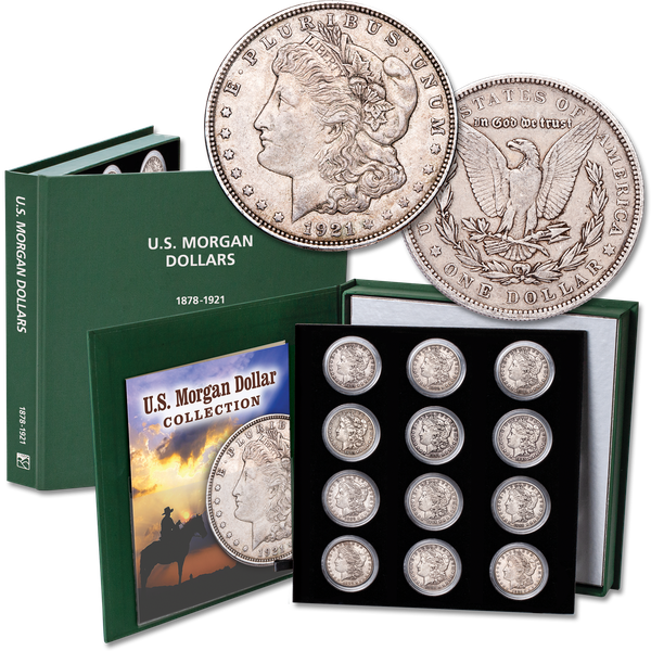 1879-1921 Morgan Silver Dollar Set
