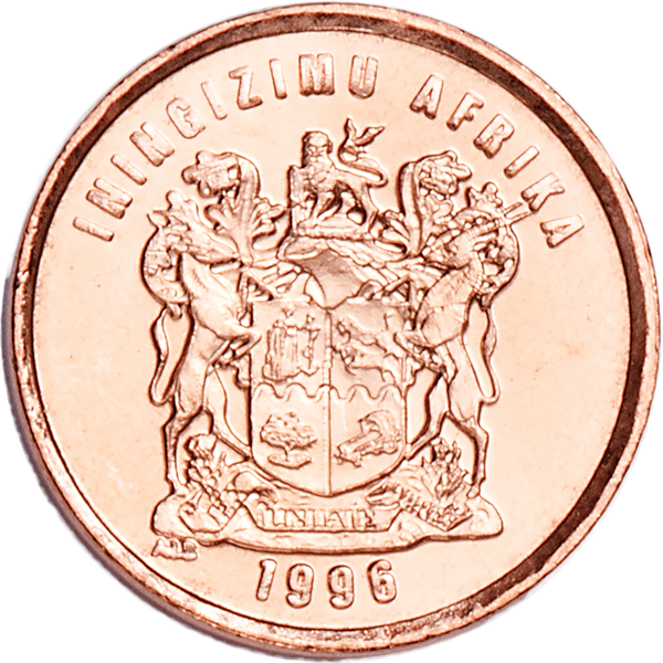 1996 South Africa 1 Cent