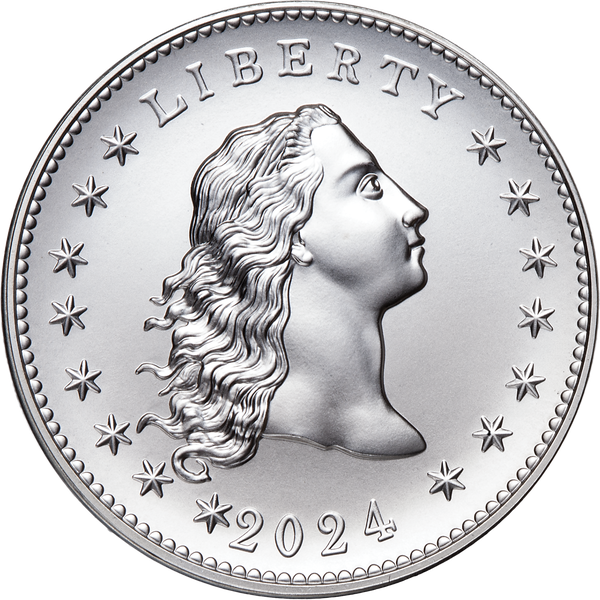 2024 Flowing Hair Silver Medal