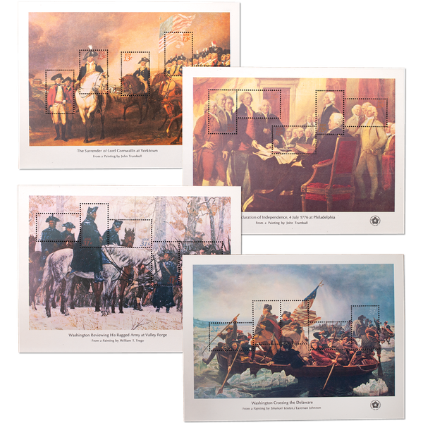 American Bicentennial Souvenir Sheets Set