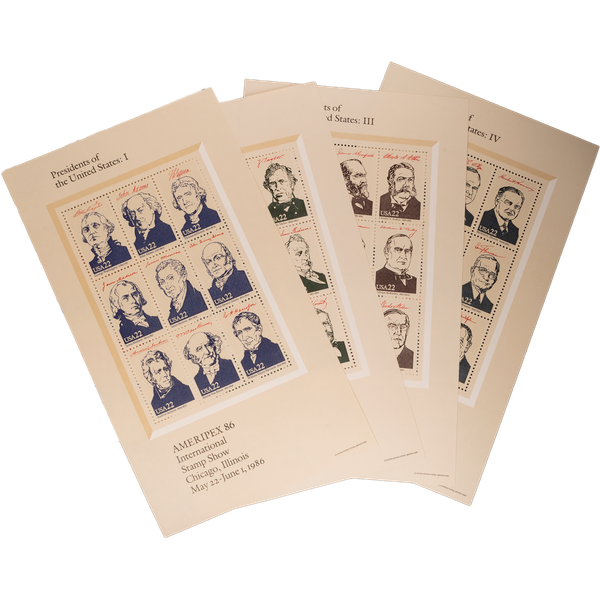 U.S. Presidents Stamp Set