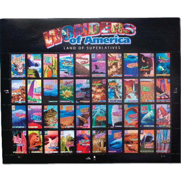 Wonders of America Stamps