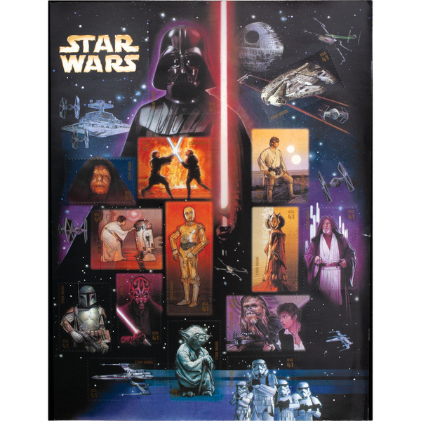 2007 Star Wars 30th Anniversary Stamp Sheet
