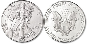 2005 American Eagle Silver Dollar