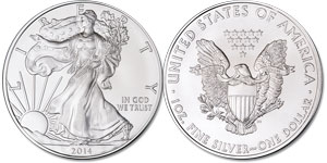2014 American Eagle Silver Dollar