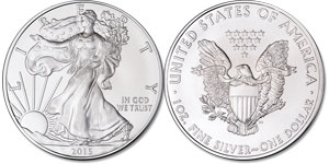 2015 American Eagle Silver Dollar