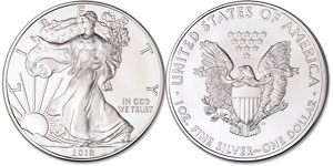 2018 American Eagle Silver Dollar