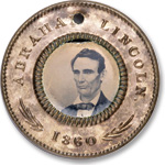 1860 Lincoln campaign token